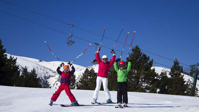 Forfait de 2 días de esquí en La Molina para 2 adultos