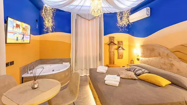 Romantische vakantie in Montecatini met jacuzzi en massage van 30 minuten
