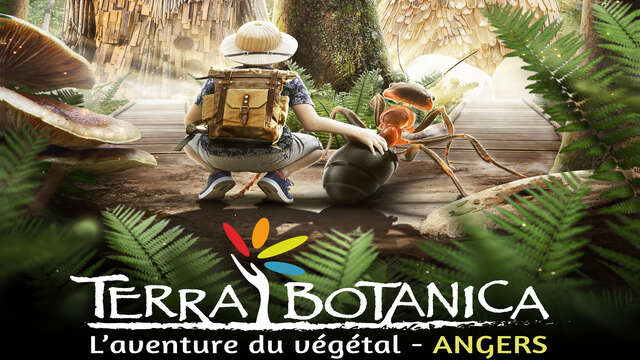 Toegangsbewijs voor het attractiepark Terra botanica voor 2 volwassenen