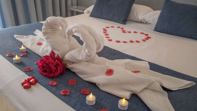 Ontspanning en luxe: massage, cava, romantische sfeer en korting op extra nachten