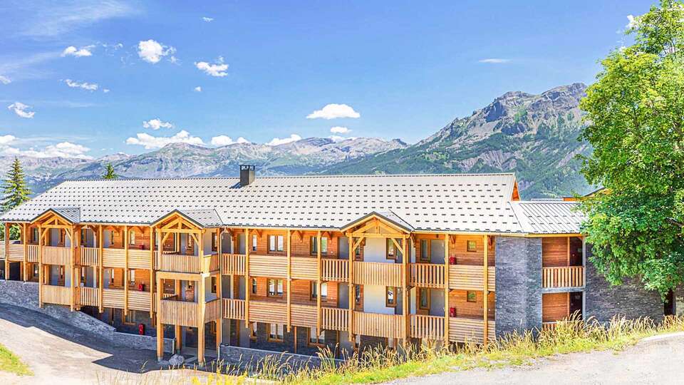 Frisse lucht opsnuiven in het skiresort Pra Loup