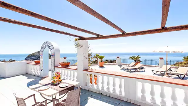 Camera panoramica ad Ischia in Hotel con parco termale, spa e mezza pensione