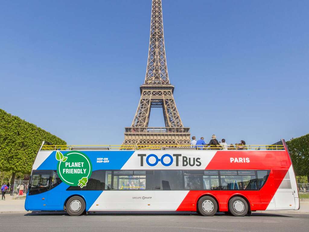 Découvrez Paris avec visite en Bus Tootbus Hop-on-Hop-off - 4* - 1