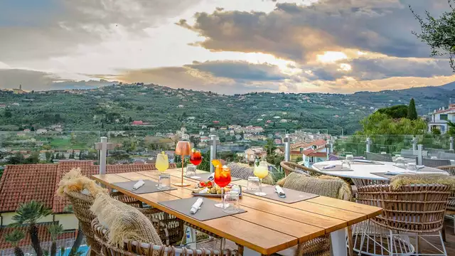 Romantiek in Ligurië met diner en privé-spa (30 minuten)