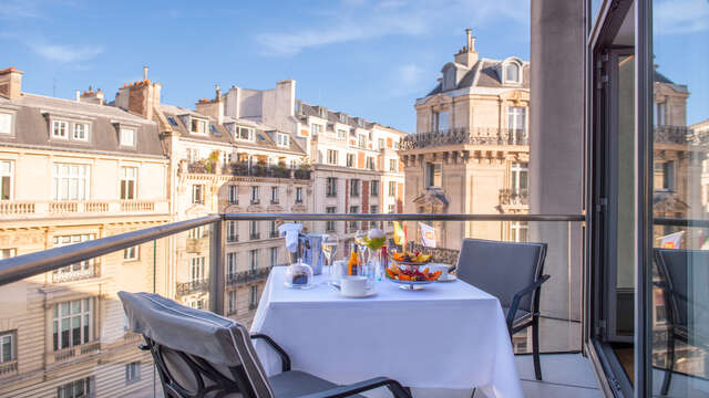 Lujo en Paris en un hotel de coleccion