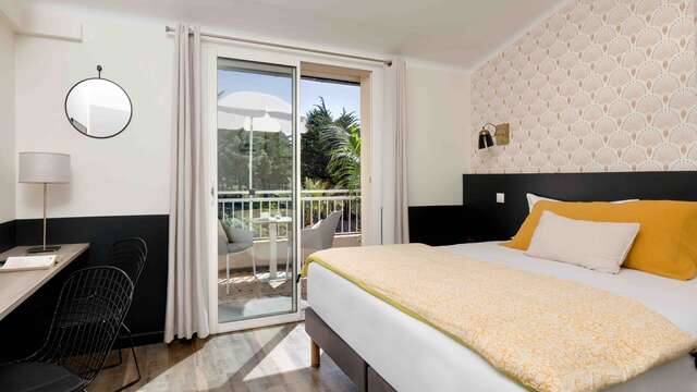chambre double standard vue jardin