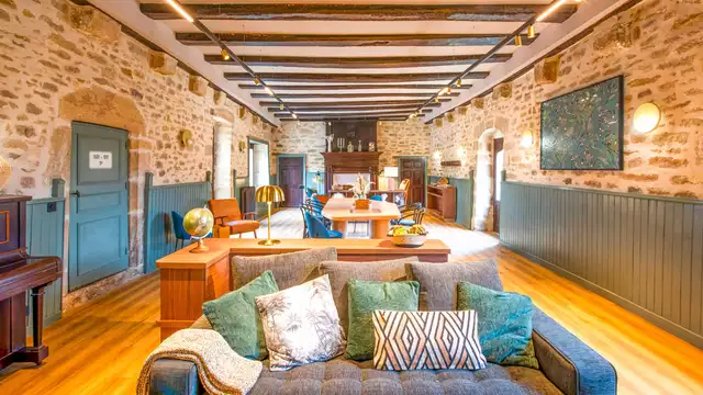 Estancia gastronómica con cena y acceso al spa en el corazón de Morbihan en Bono