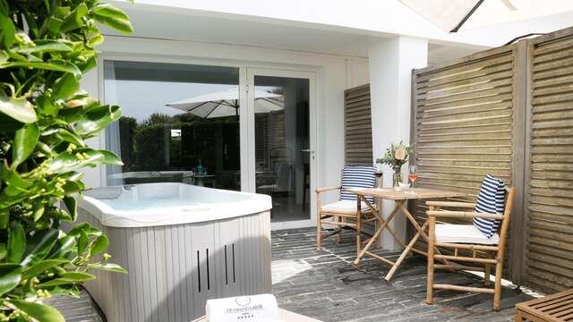 Jacuzzi dans la chambre