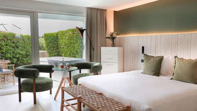 chambre double deluxe vue jardin
