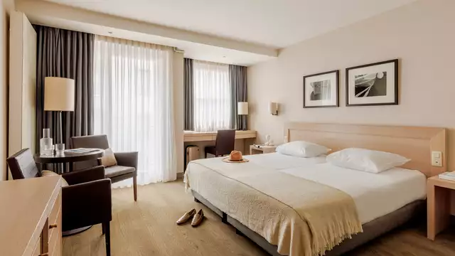Pasa la noche en una espaciosa junior suite en Blankenberge
