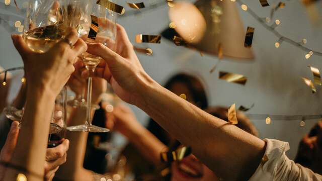 Nieuwjaarsfeest voor 2 volwassenen