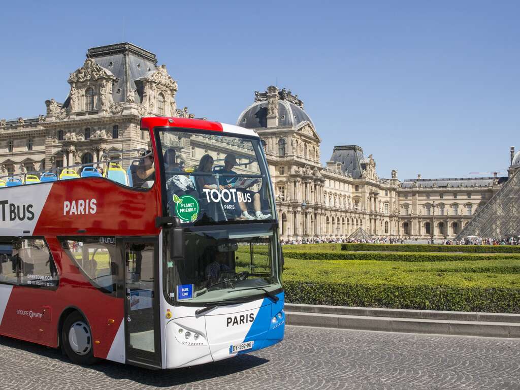 Découvrez Paris avec visite en Bus Tootbus Hop-on-Hop-off - 4* - 27