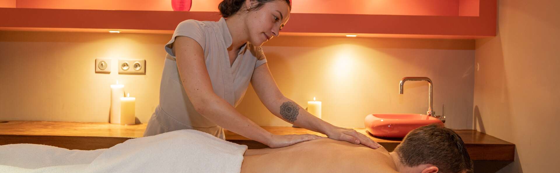 Détente absolue avec massage, spa, vélo et vue mer à une heure de Bordeaux