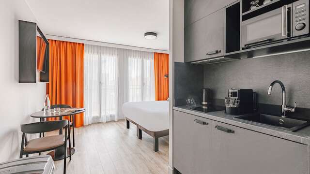 standaard Studio met stadszicht