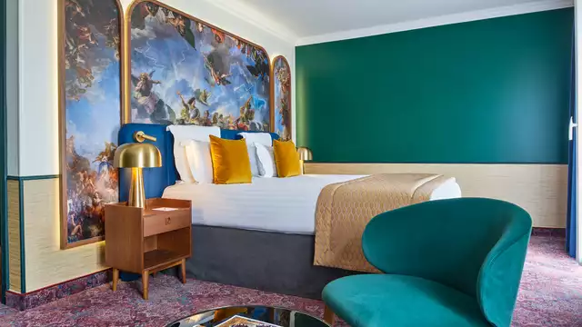 Romantiek in een superior kamer in Versailles