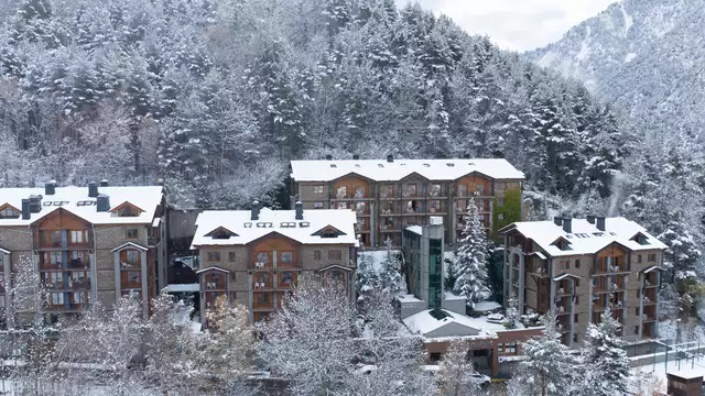 Appartement pour 3 ou 4 personnes avec cuisine équipée et spa à la Massana