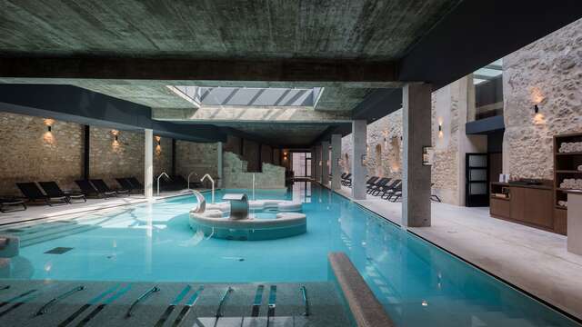 Détente absolue dans le spa d'un hôtel 5* à Brihuega