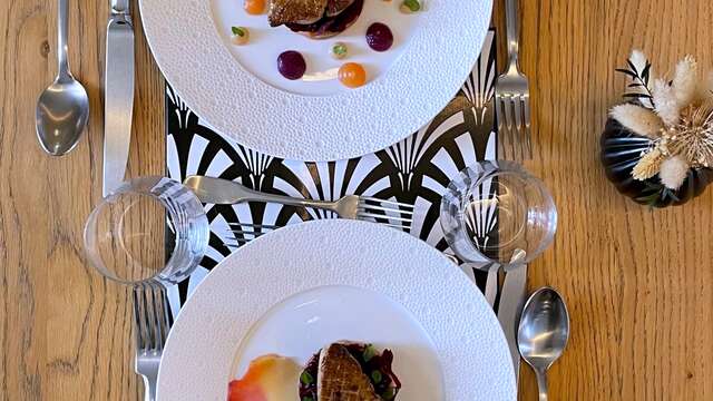 Diner (3 gangen) voor 2 volwassenen