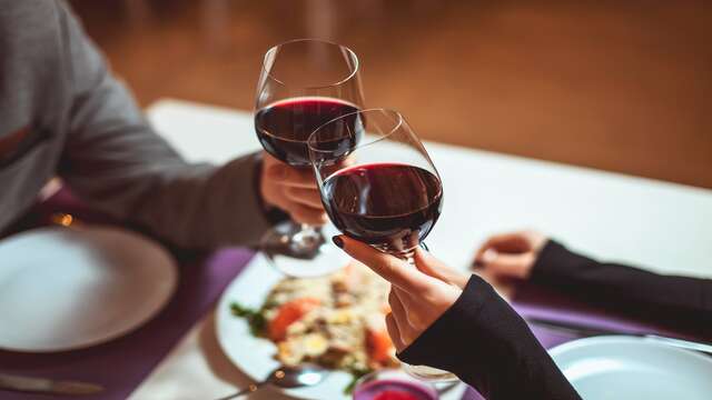 Remise sur la carte du restaurant pour 2 adultes