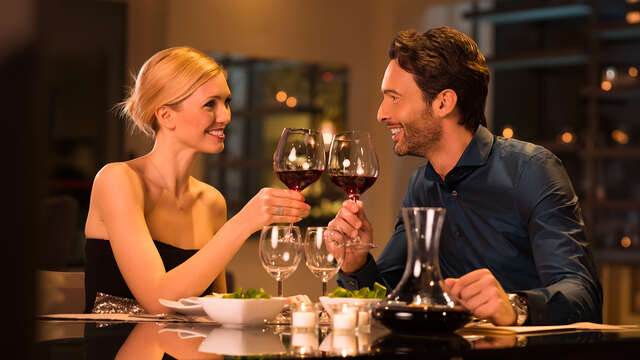 Dîner de la Saint-Valentin pour 2 adultes