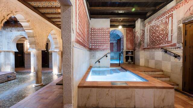 Uitstapje met begeleide Mudejar Patio Experience in het thermale water van Olmedo