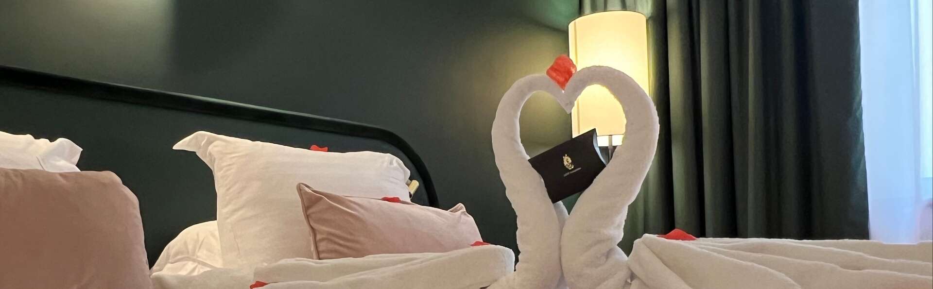 Fugue romantique dans un hôtel 4* à Nancy, avec deux accès au spa par personne