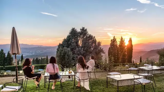 Gastronomisch aanbod buiten Florence: slaap in een historische villa en diner inbegrepen