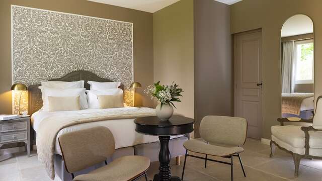 chambre double deluxe vue jardin