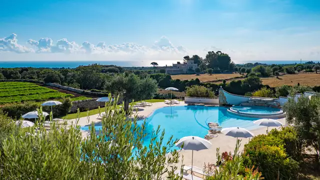 Vacaciones de lujo en un hotel de 5 estrellas en Apulia con spa y media pensión