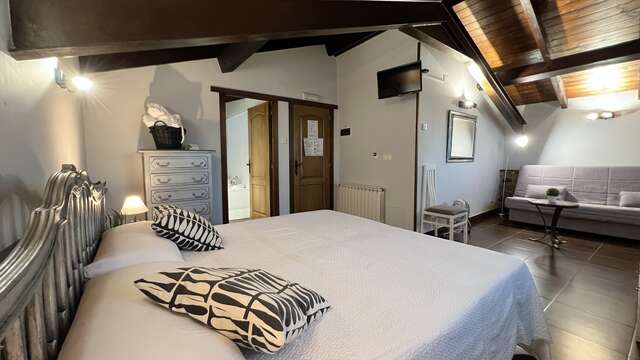 chambre double supérieure vue montagne