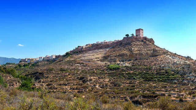 Romantiek in een oude meelmolen in Murcia