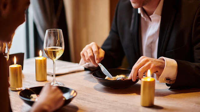 Dîner romantique pour 2 adultes