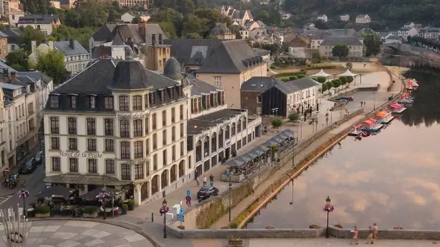 Romanticismo en un hotel del siglo XVII y cena en Ardenas desde noches