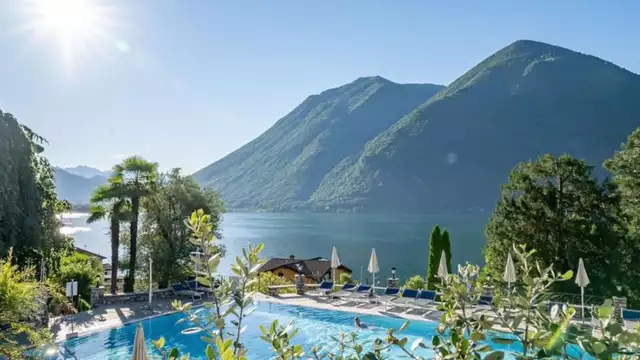 Vacanza relax sul Lago di Lugano con aperitivo, cena, spa e massaggio (3 notti)