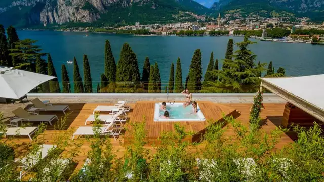 Séjour à l'Hôtel 4* à Malgrate avec Chambre Double et Vue sur le Lac de Côme