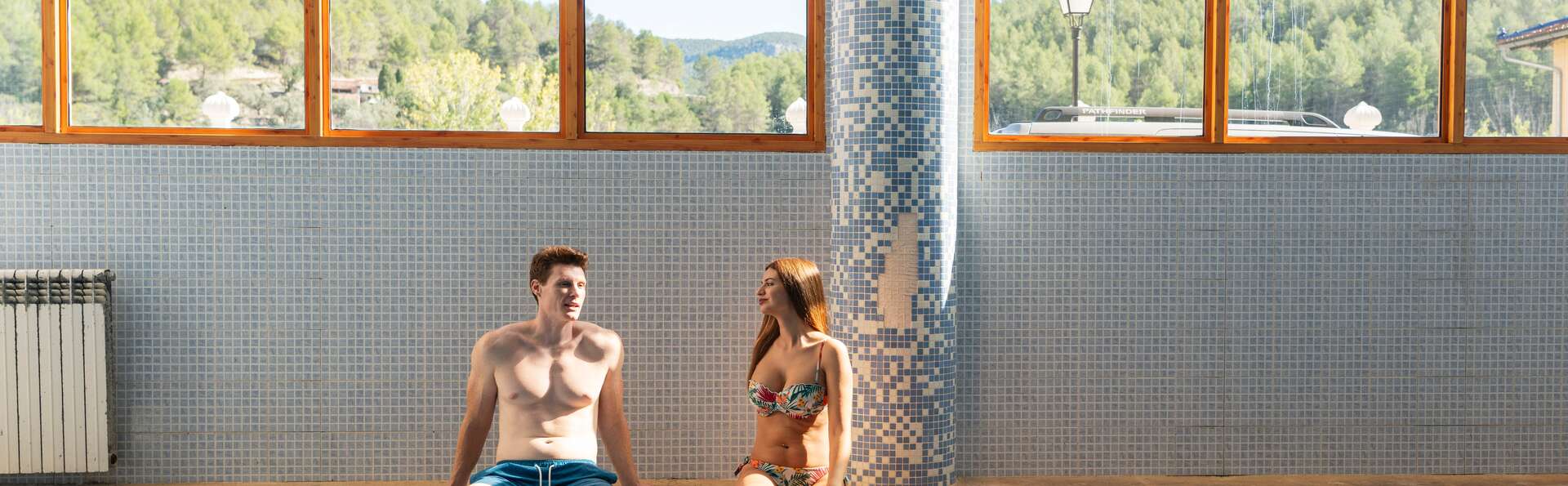 Déconnexion totale à Montanejos : pension complète et spa