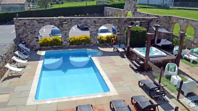 Uitje in een superior kamer met bubbelbad in Santillana del Mar