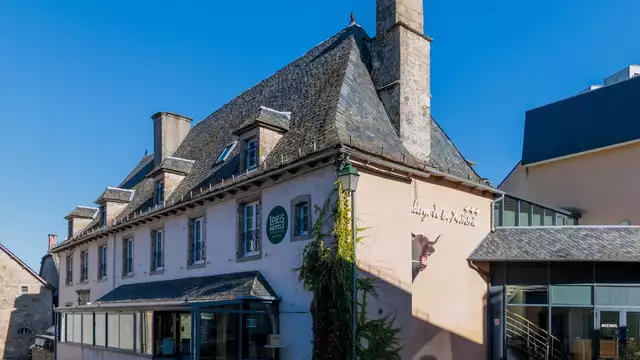 Menú de la tierra y zona de relajación en Corrèze.