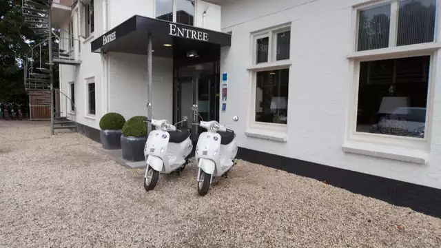 Pausa romántica en Veluwe, Países Bajos
