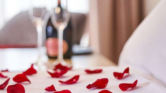 Ambiente romántico para 2 adultos