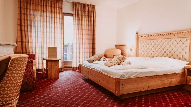 chambre double supérieure vue forêt