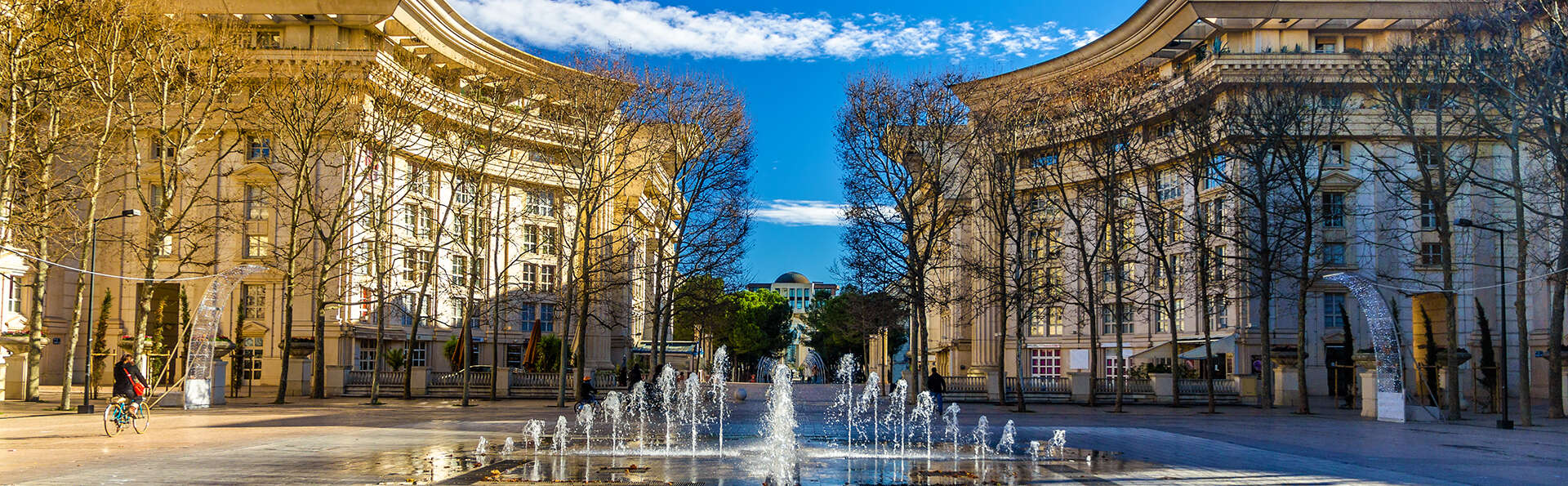 Visitte de Montpellier avec séjour en appartement
