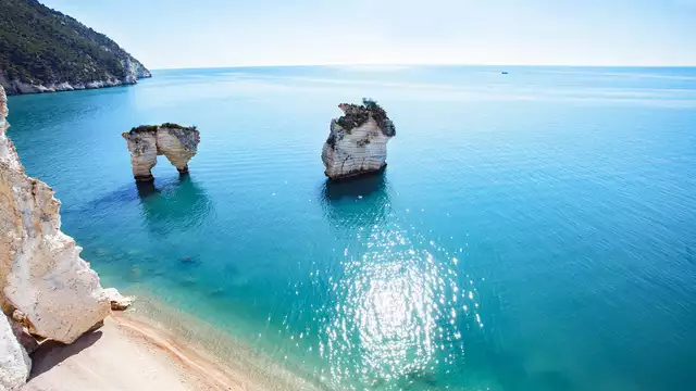 Vacaciones en Apulia, en un apartamento con desayuno y acceso a la playa