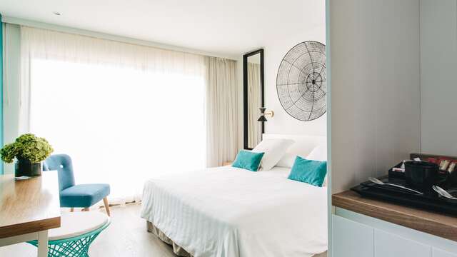 chambre double supérieure vue jardin