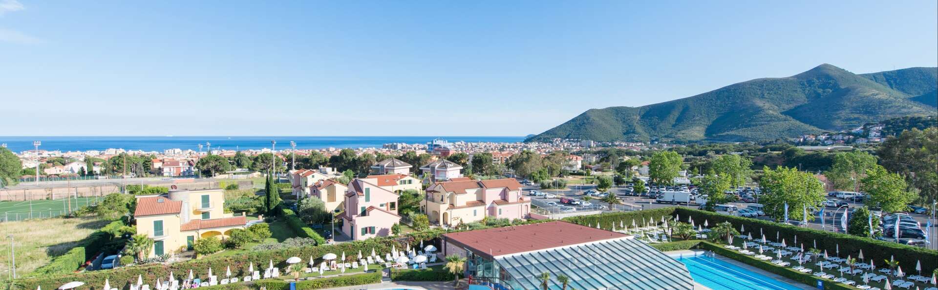 Appartement pour 4 personnes dans un complexe familial en bord de mer en Ligurie