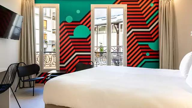 Boutique hotel dal design ultramoderno e particolare a Parigi.