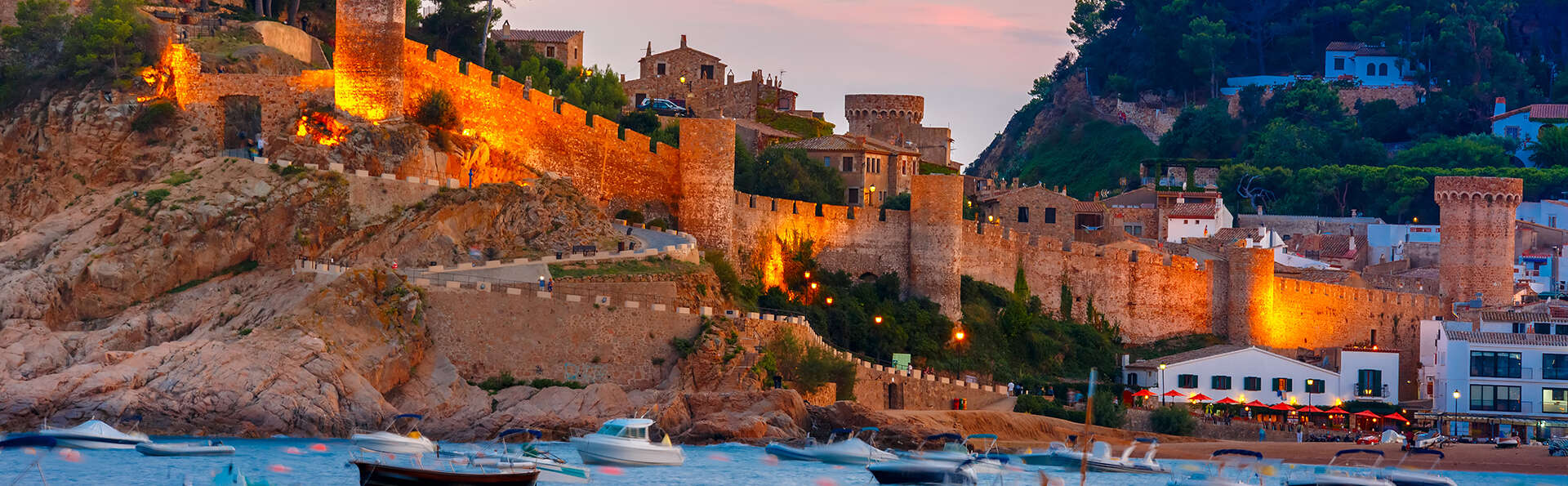 Pause détente à Tossa de Mar (Costa Brava) : spa, demi-pension & vin offert
