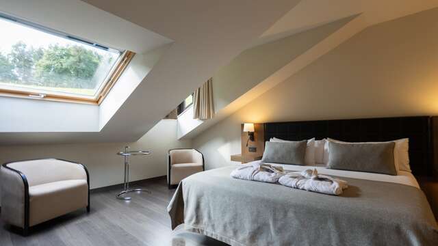 chambre double supérieure vue ville