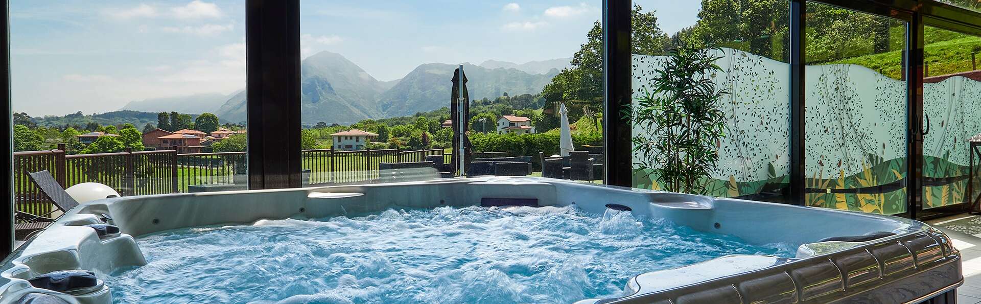 Détente grâce à l'accès au spa à proximité du littoral asturien