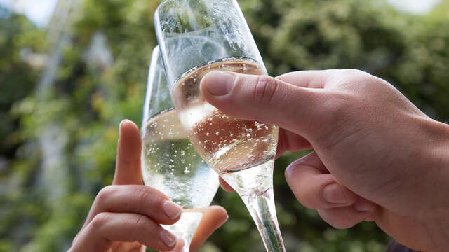 Calice di champagne per 2 adulti